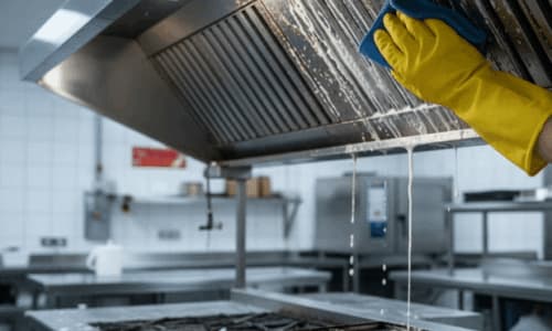 Rimozione grassi nelle cucine